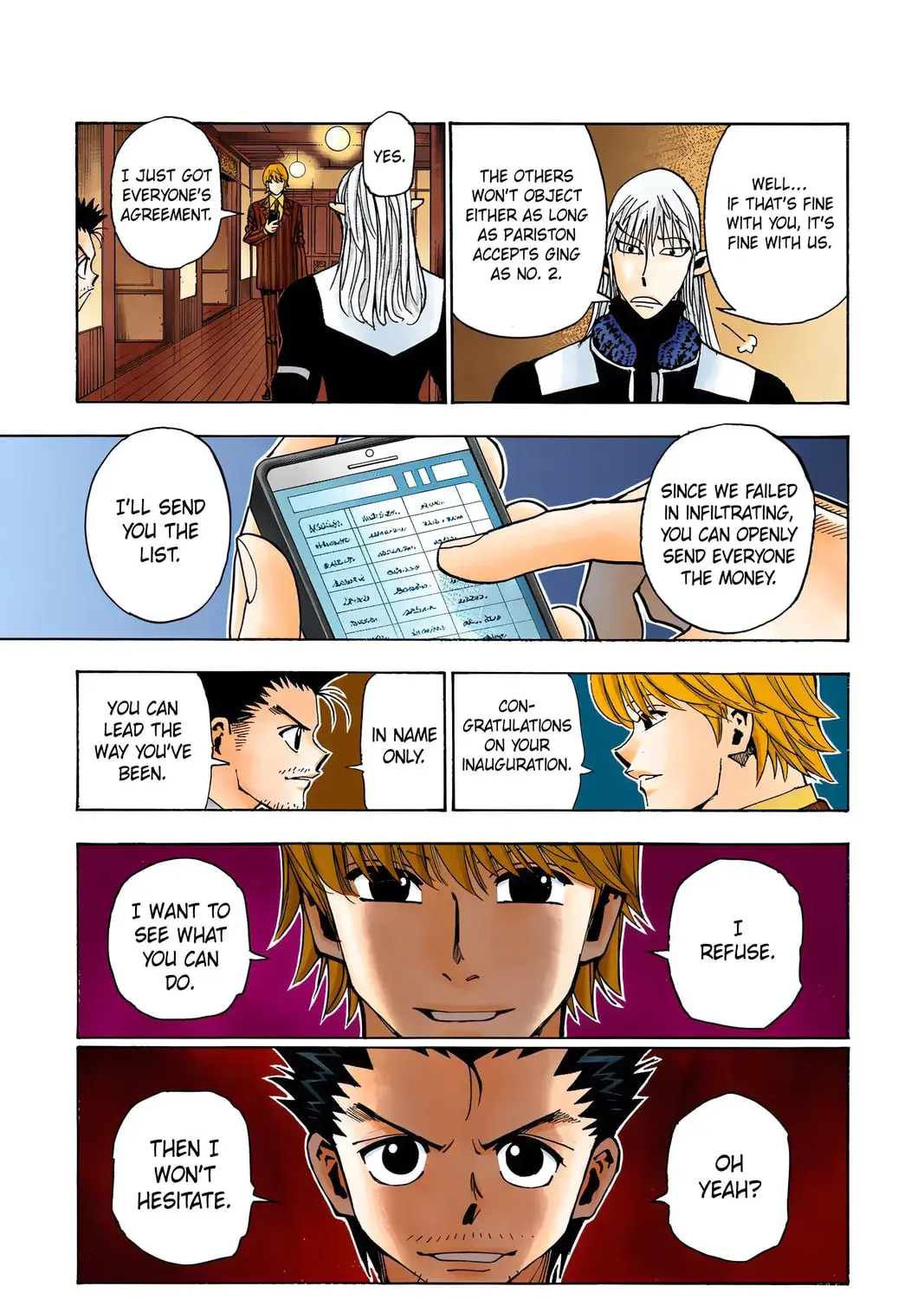 Hunter x Hunter Colored Manga, chapter 347, page 37