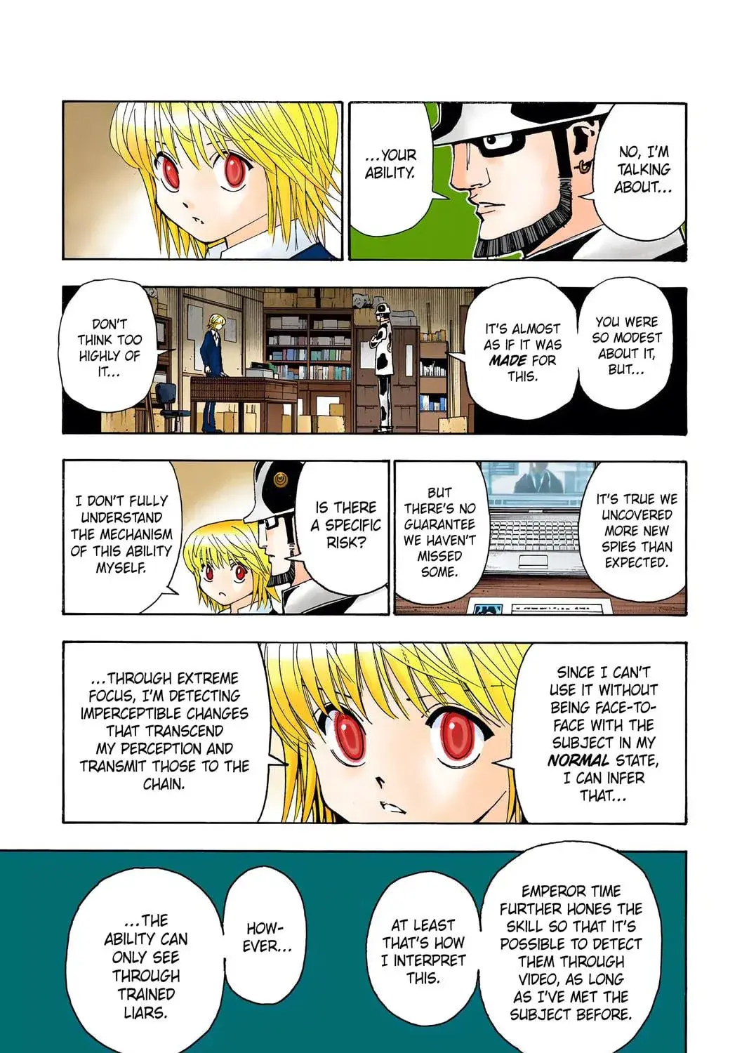 Hunter x Hunter Colored Manga, chapter 348, page 5