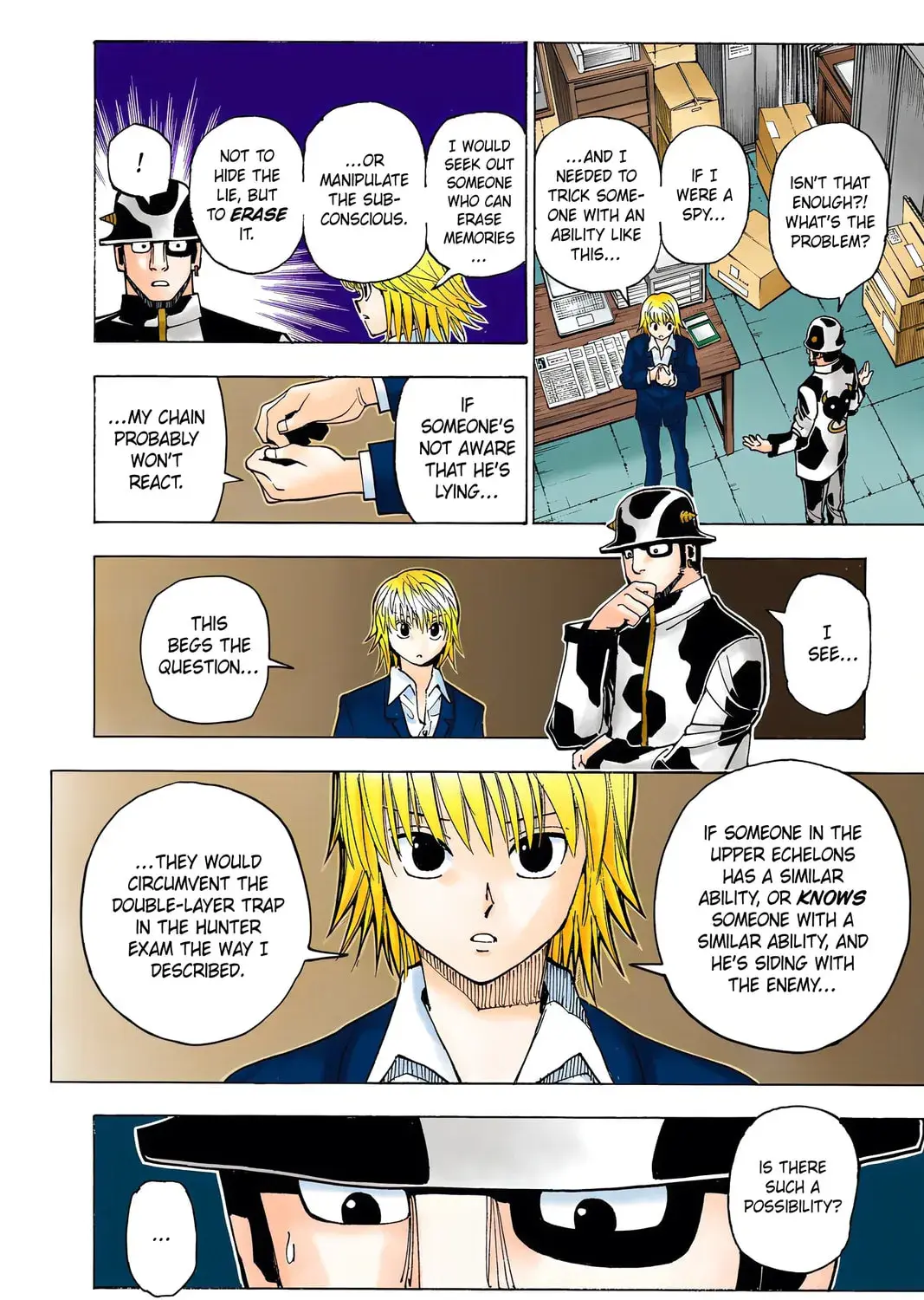 Hunter x Hunter Colored Manga, chapter 348, page 7