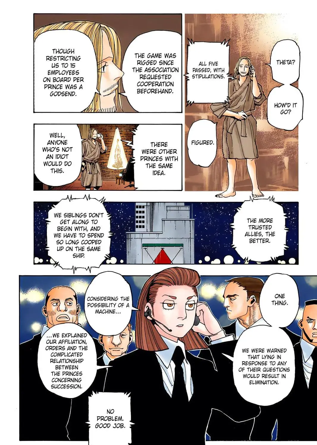 Hunter x Hunter Colored Manga, chapter 348, page 19