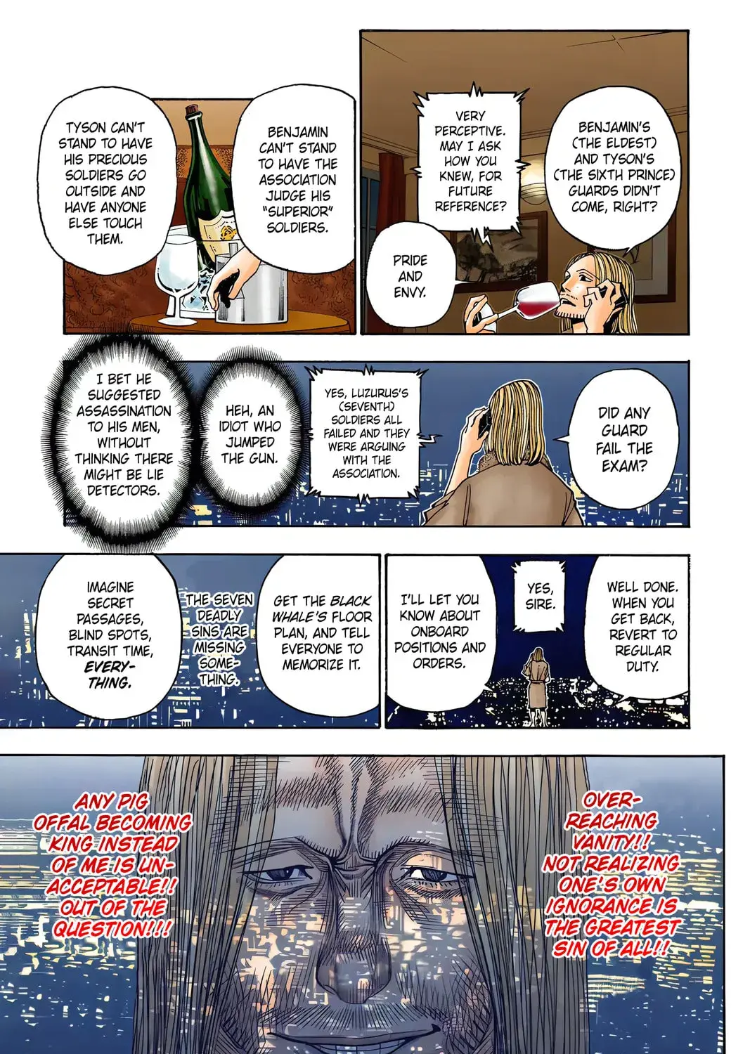 Hunter x Hunter Colored Manga, chapter 348, page 21