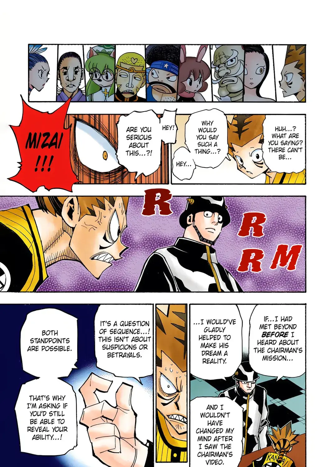Hunter x Hunter Colored Manga, chapter 348, page 33