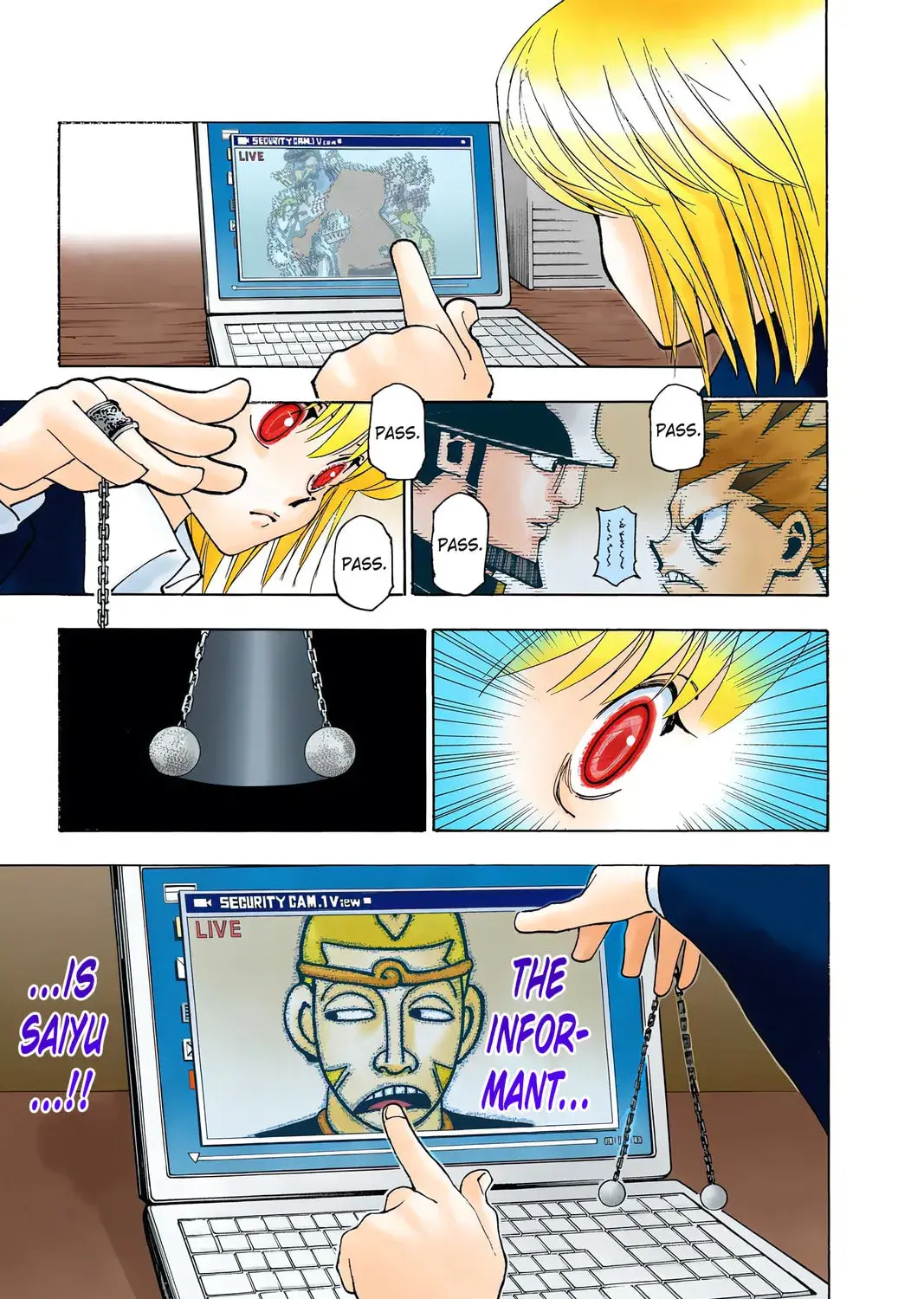 Hunter x Hunter Colored Manga, chapter 348, page 37