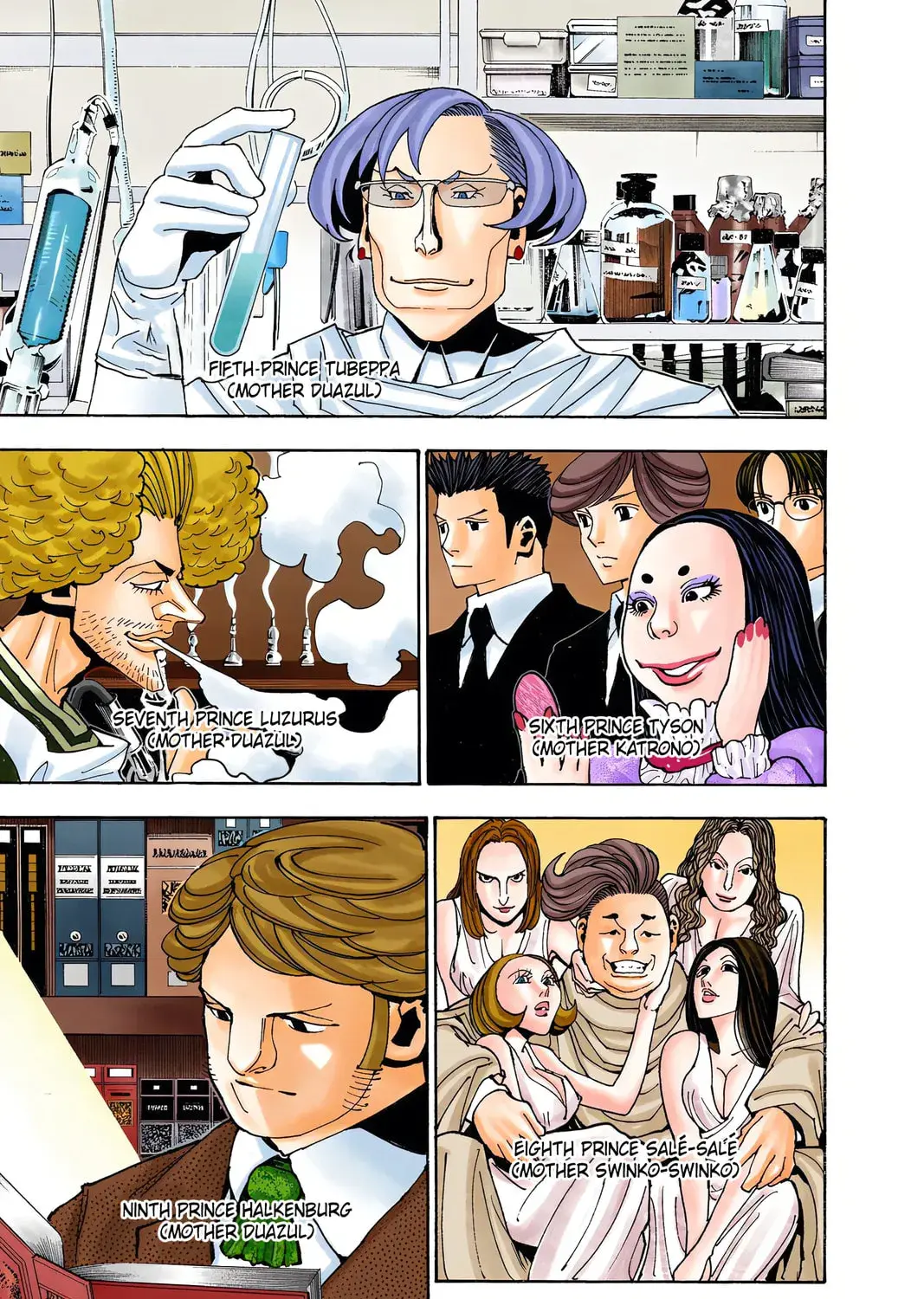 Hunter x Hunter Colored Manga, chapter 349, page 7