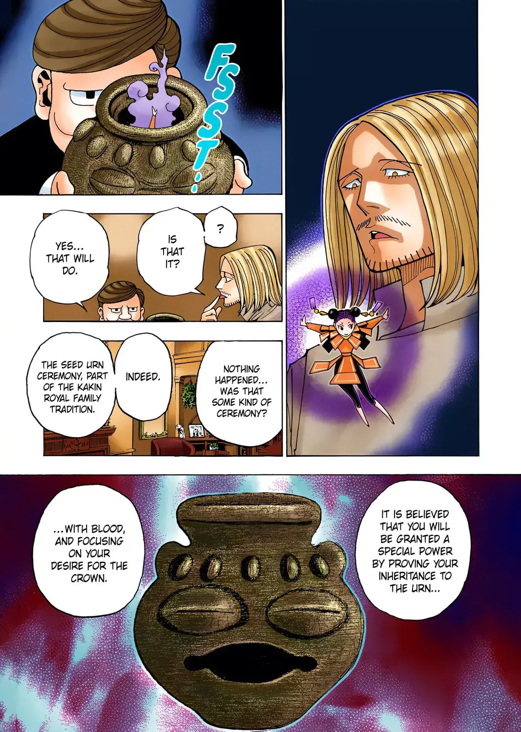 Hunter x Hunter Colored Manga, chapter 349, page 15