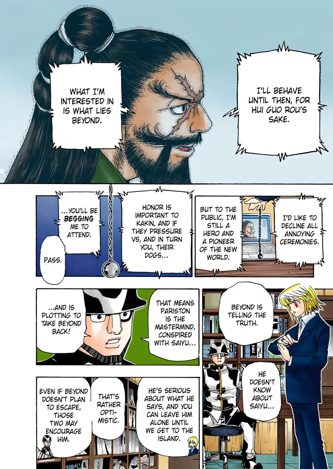 Hunter x Hunter Colored Manga, chapter 349, page 25