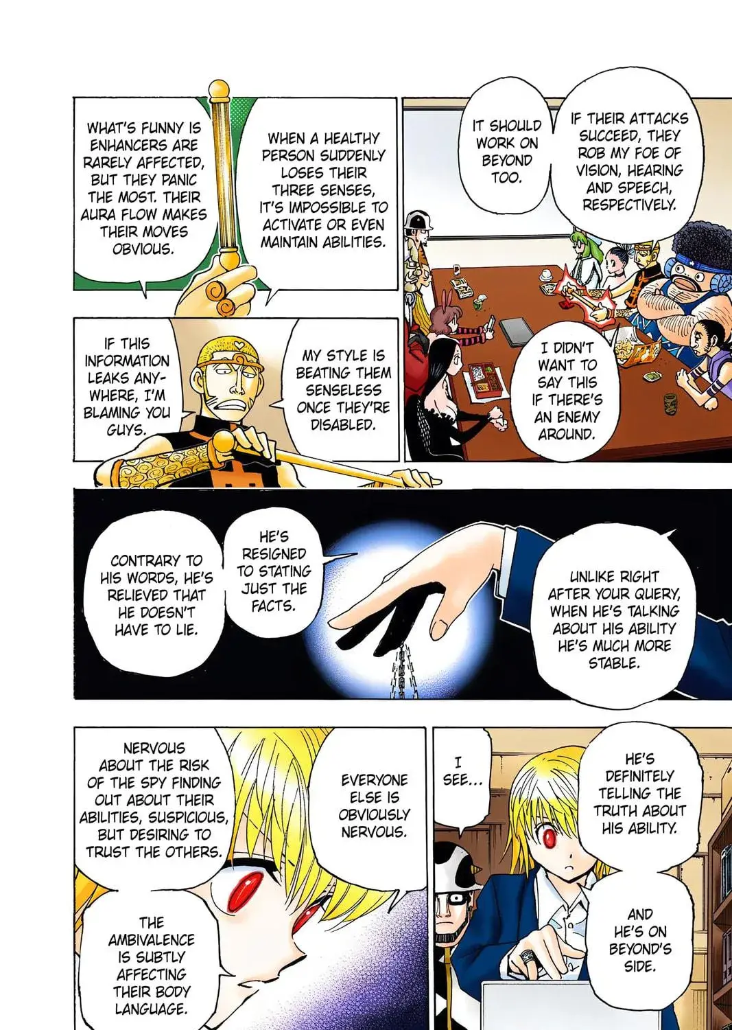 Hunter x Hunter Colored Manga, chapter 349, page 29