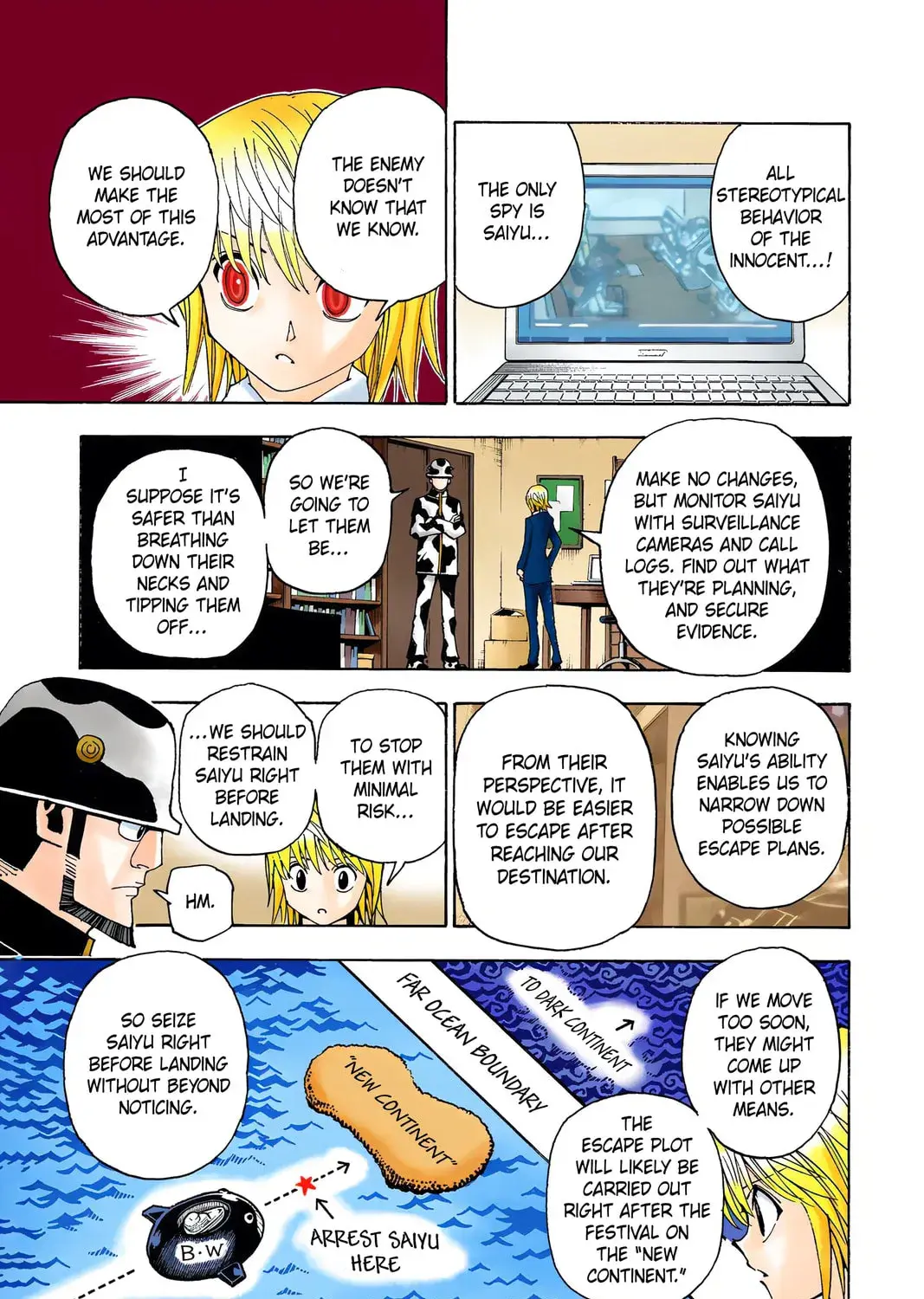 Hunter x Hunter Colored Manga, chapter 349, page 31