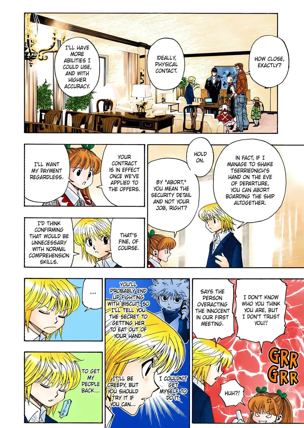 Hunter x Hunter Colored Manga, chapter 350, page 9