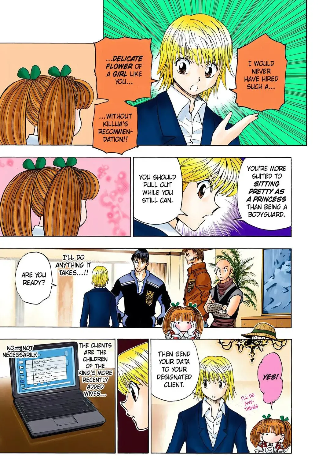Hunter x Hunter Colored Manga, chapter 350, page 11