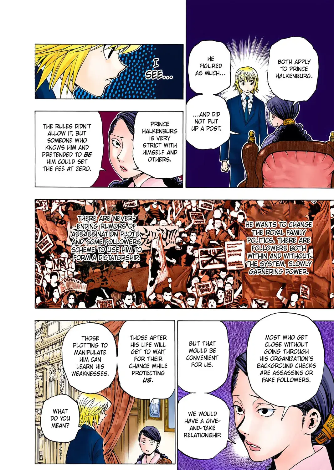 Hunter x Hunter Colored Manga, chapter 350, page 25