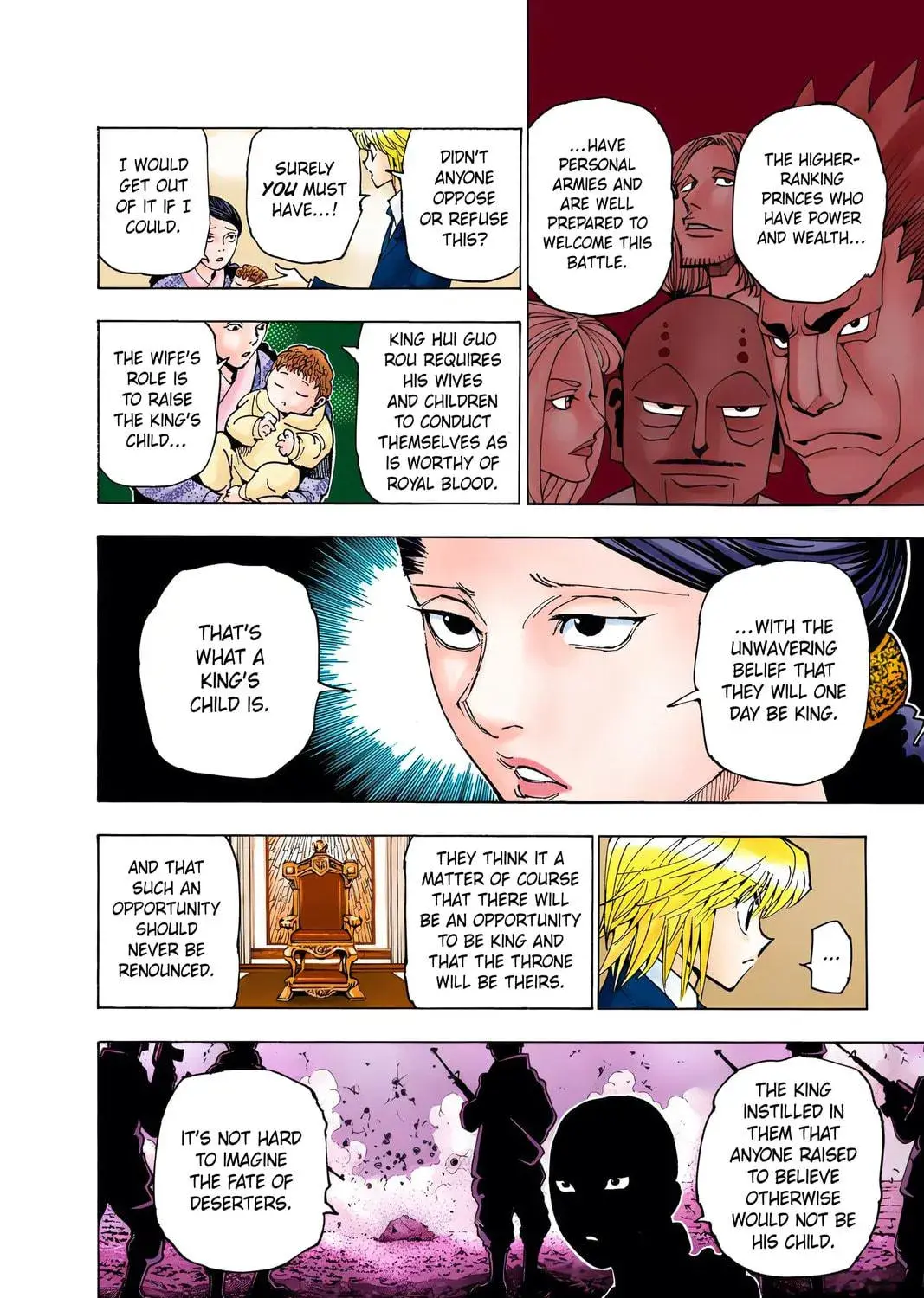 Hunter x Hunter Colored Manga, chapter 350, page 29