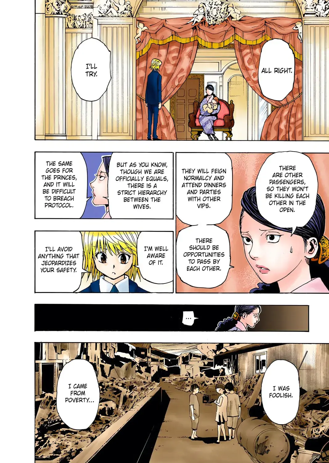 Hunter x Hunter Colored Manga, chapter 350, page 33