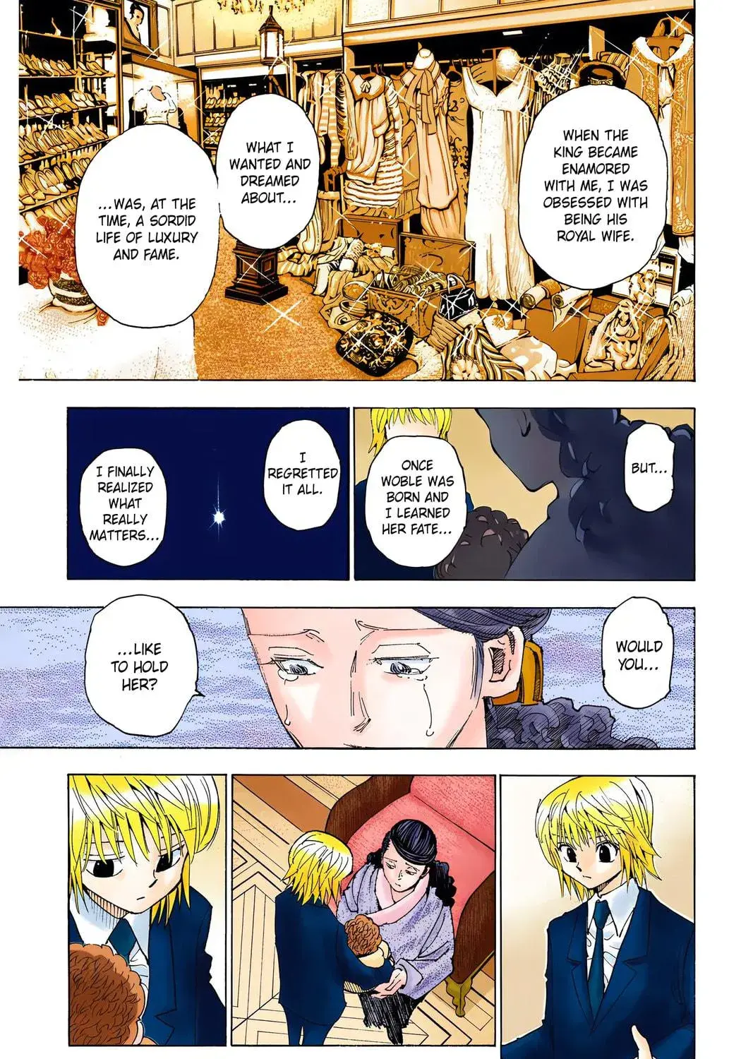 Hunter x Hunter Colored Manga, chapter 350, page 35