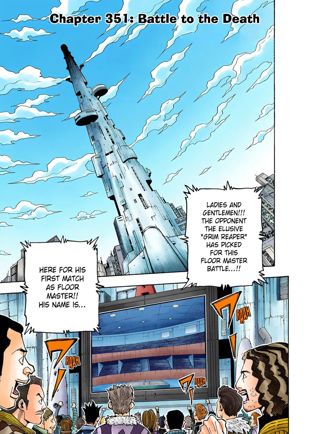 Hunter x Hunter Colored Manga, chapter 351, page 1