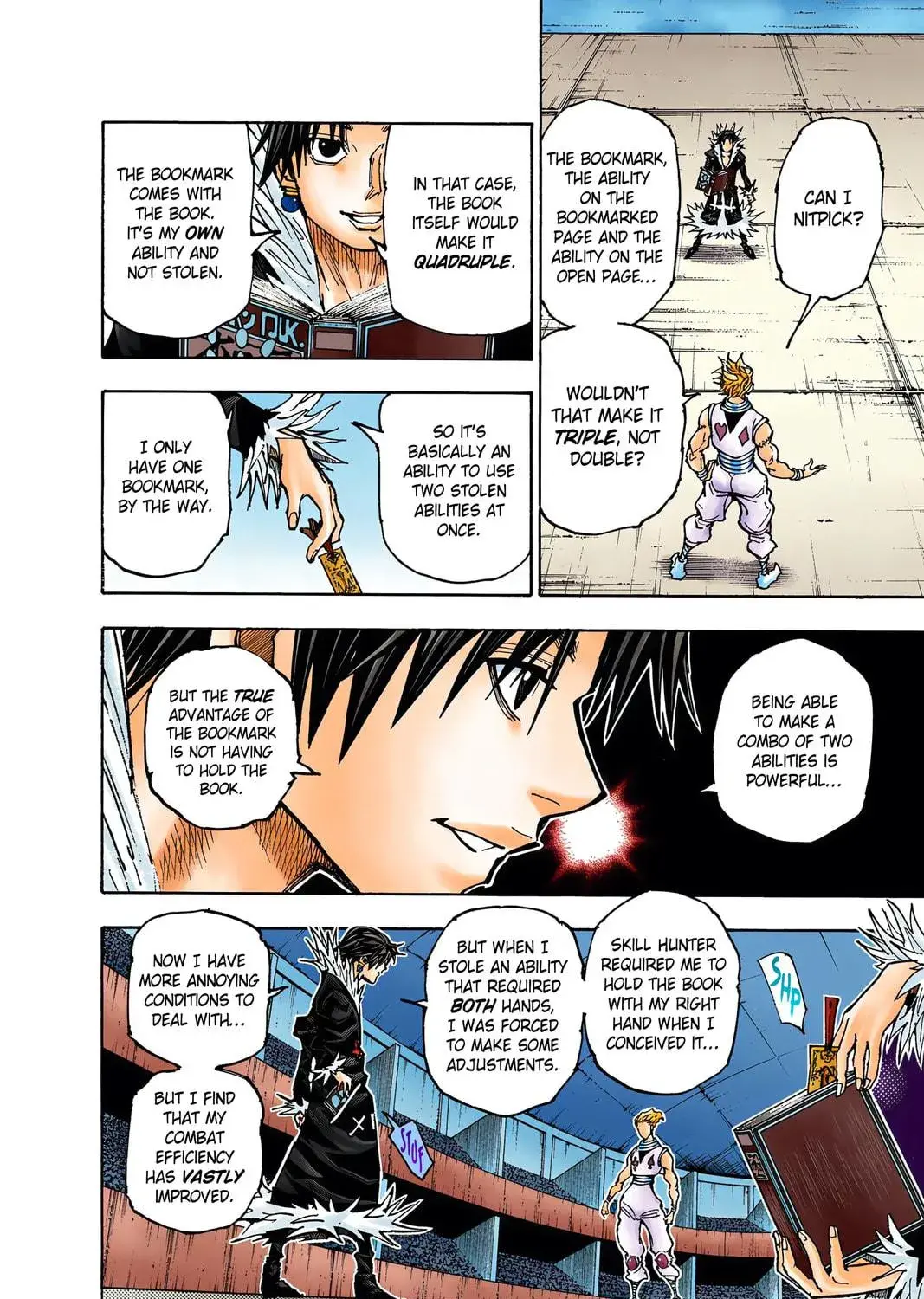 Hunter x Hunter Colored Manga, chapter 351, page 35