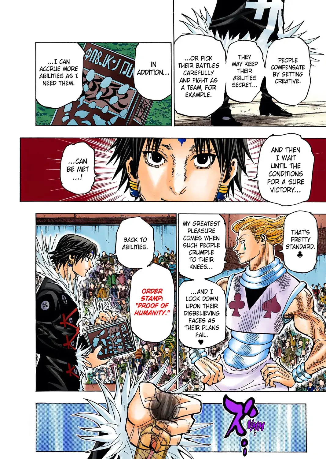 Hunter x Hunter Colored Manga, chapter 352, page 3