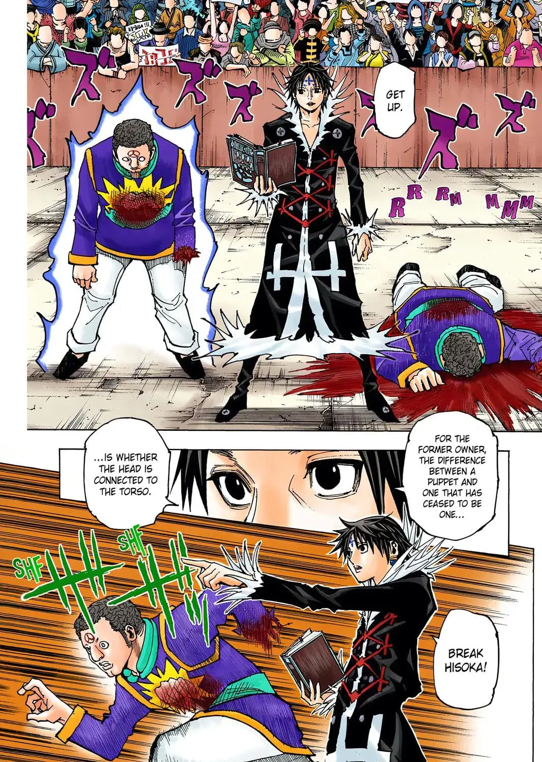 Hunter x Hunter Colored Manga, chapter 352, page 9