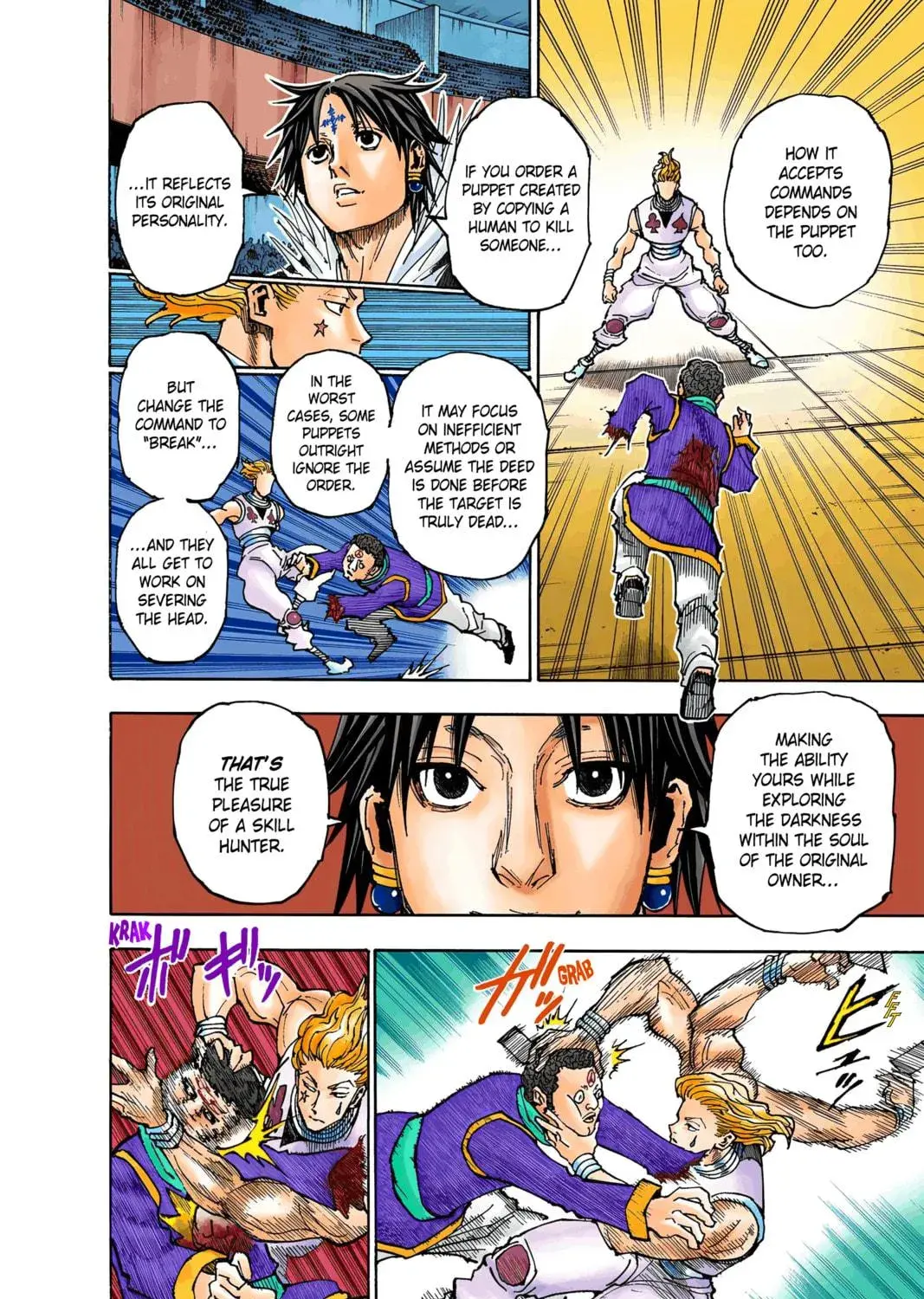 Hunter x Hunter Colored Manga, chapter 352, page 11