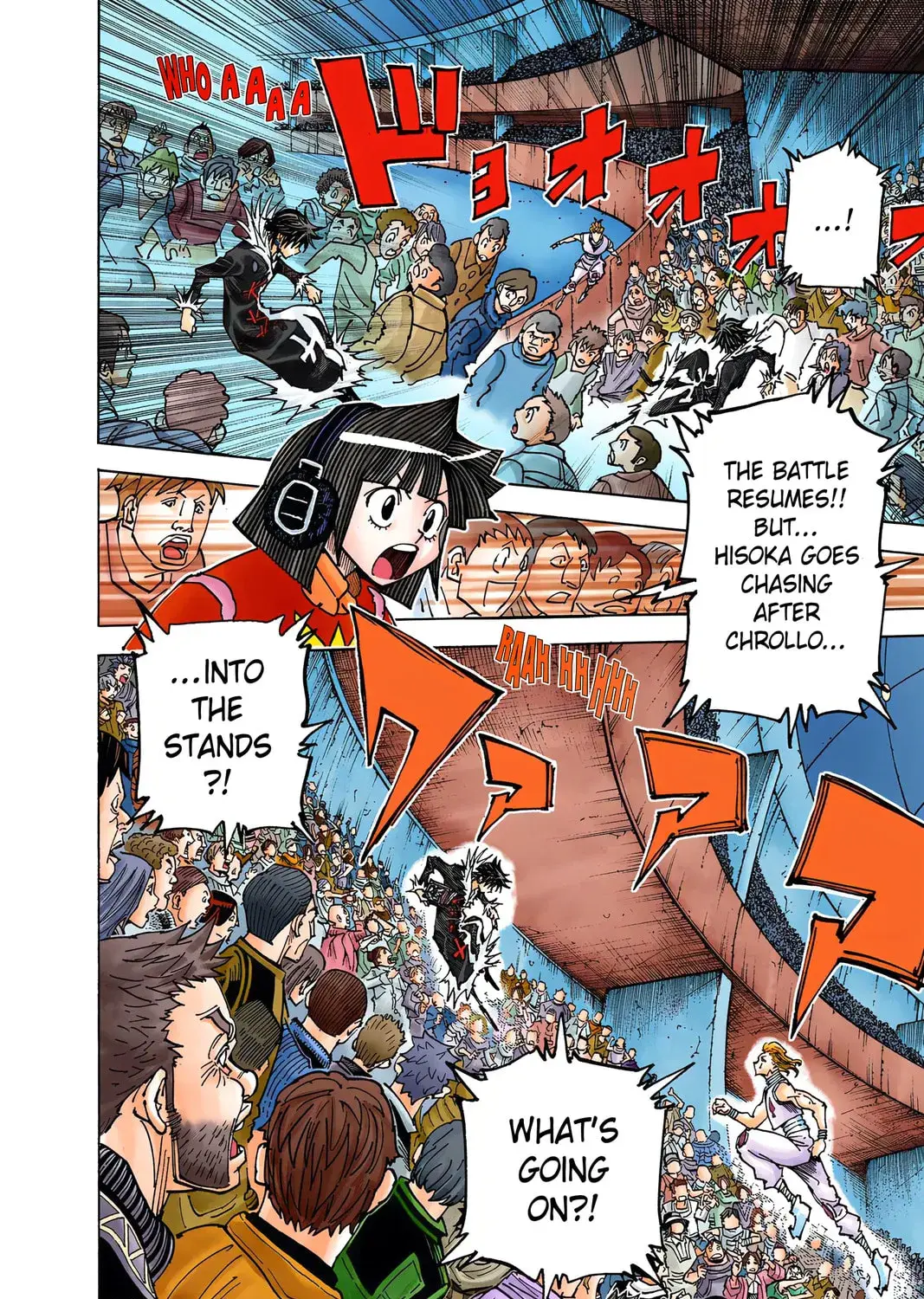 Hunter x Hunter Colored Manga, chapter 352, page 31