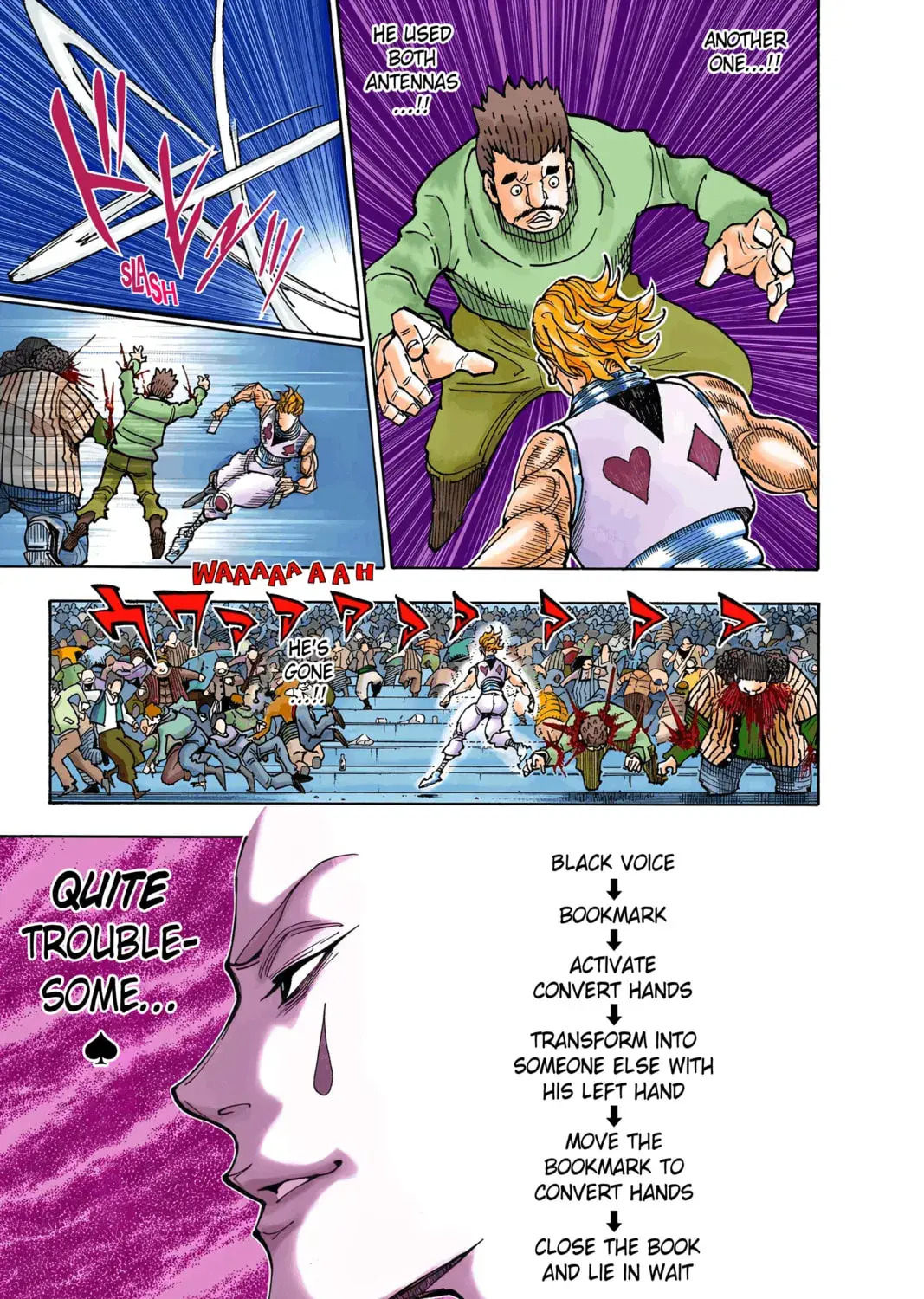 Hunter x Hunter Colored Manga, chapter 352, page 37