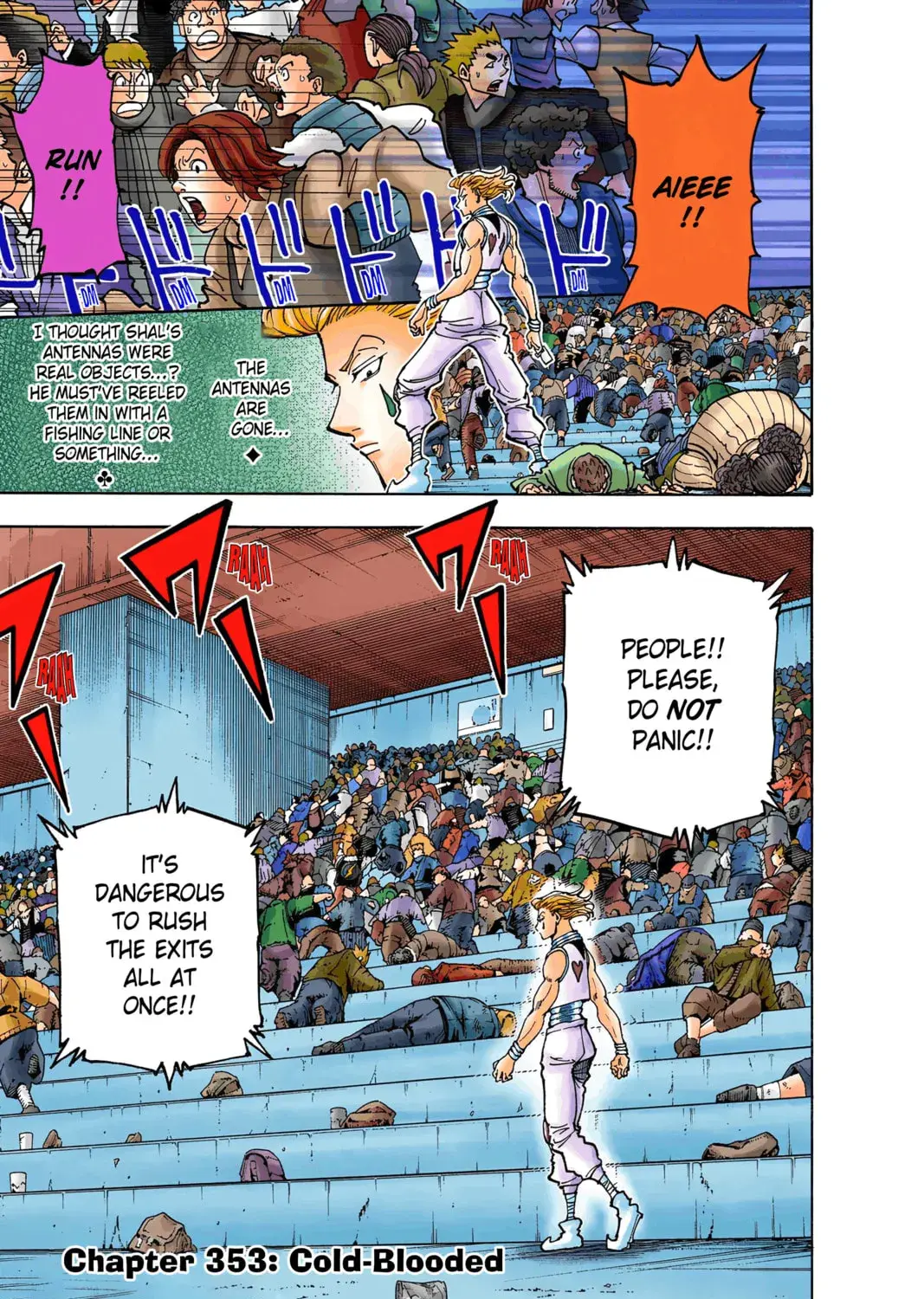 Hunter x Hunter Colored Manga, chapter 353, page 1