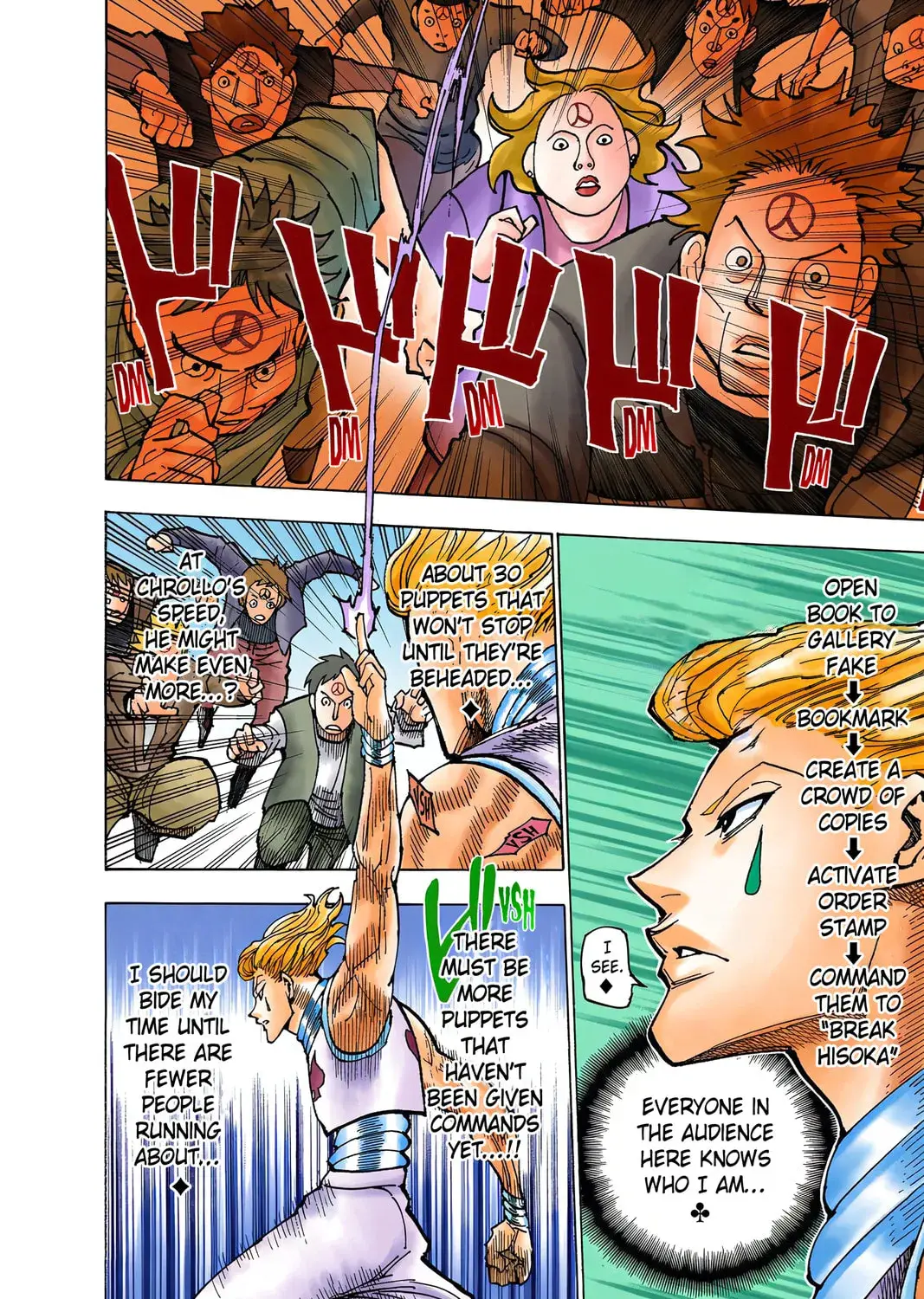 Hunter x Hunter Colored Manga, chapter 353, page 7