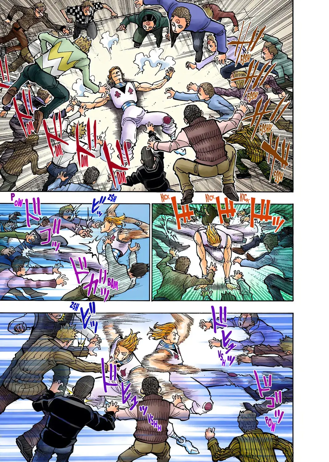 Hunter x Hunter Colored Manga, chapter 353, page 21