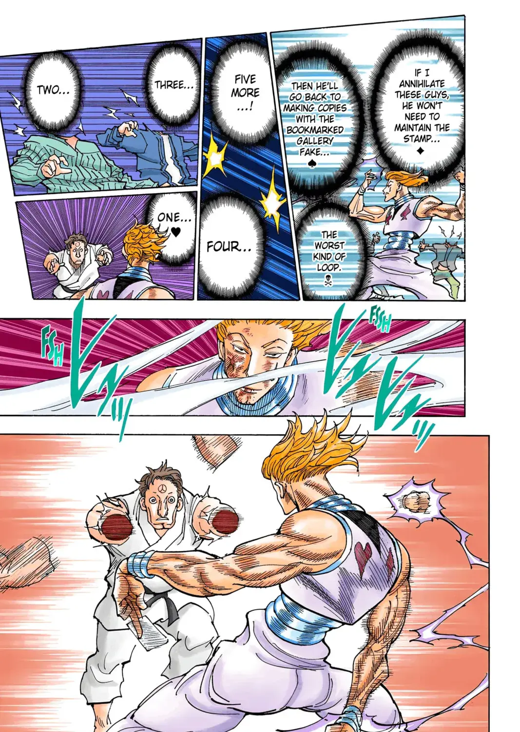 Hunter x Hunter Colored Manga, chapter 354, page 13