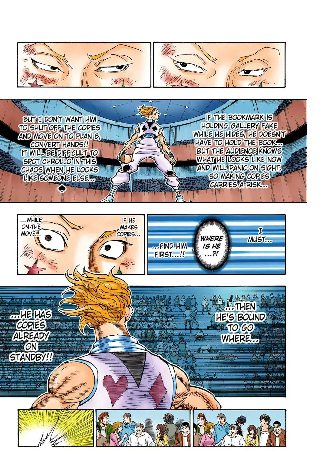 Hunter x Hunter Colored Manga, chapter 354, page 17