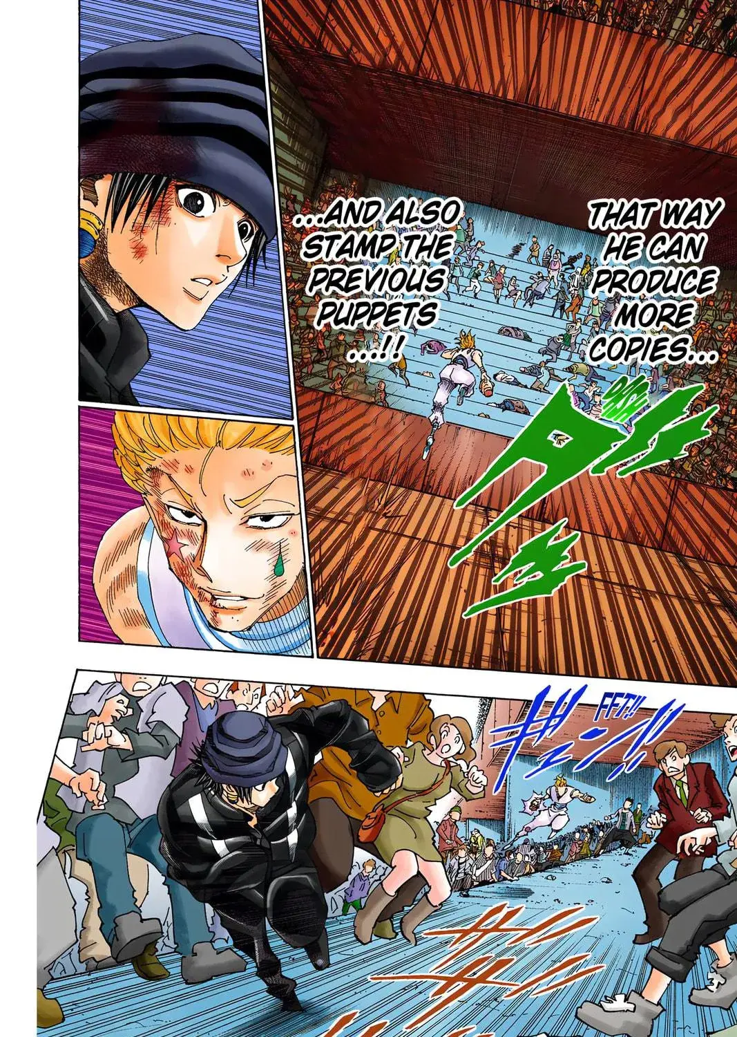Hunter x Hunter Colored Manga, chapter 354, page 19