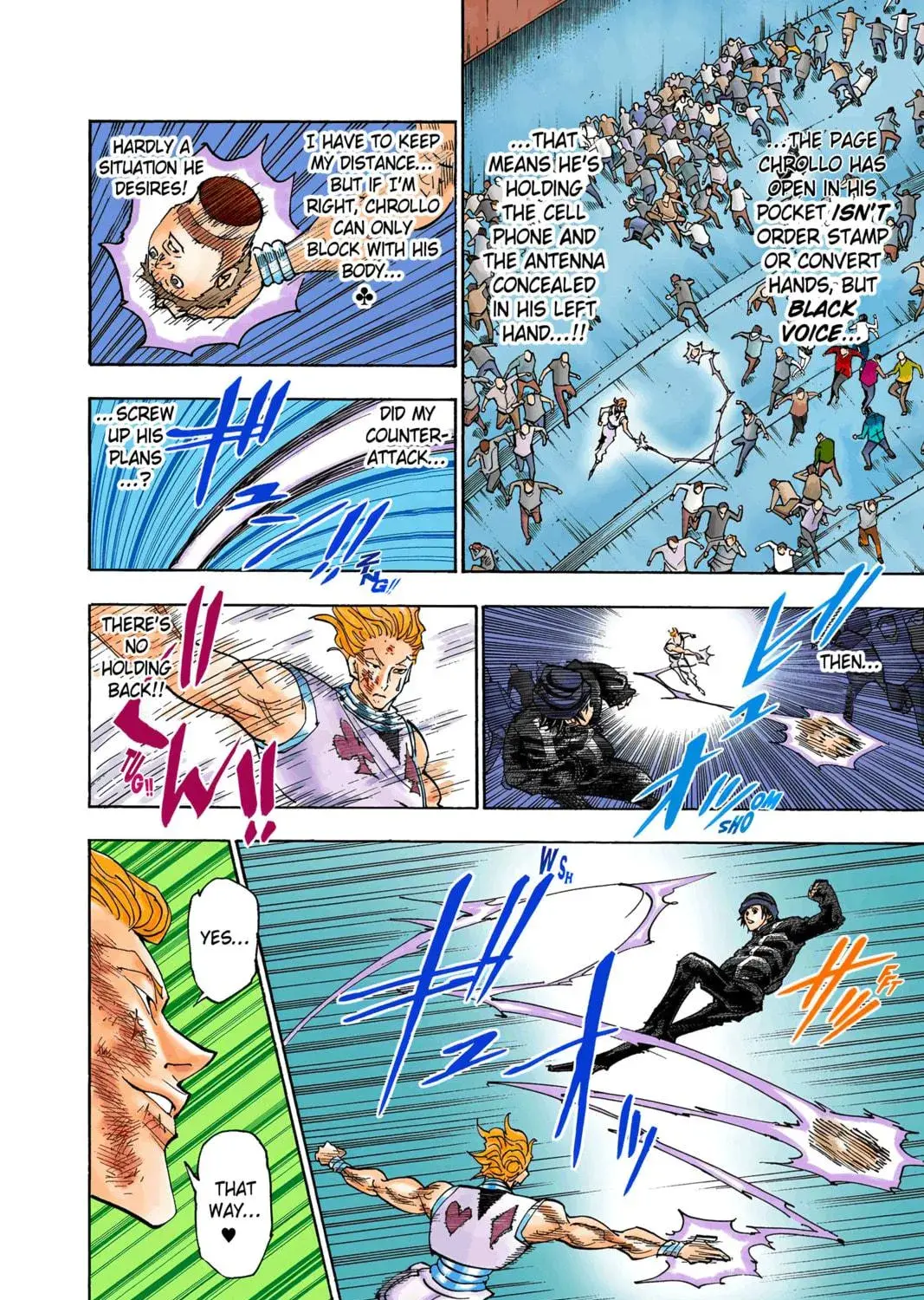 Hunter x Hunter Colored Manga, chapter 354, page 23