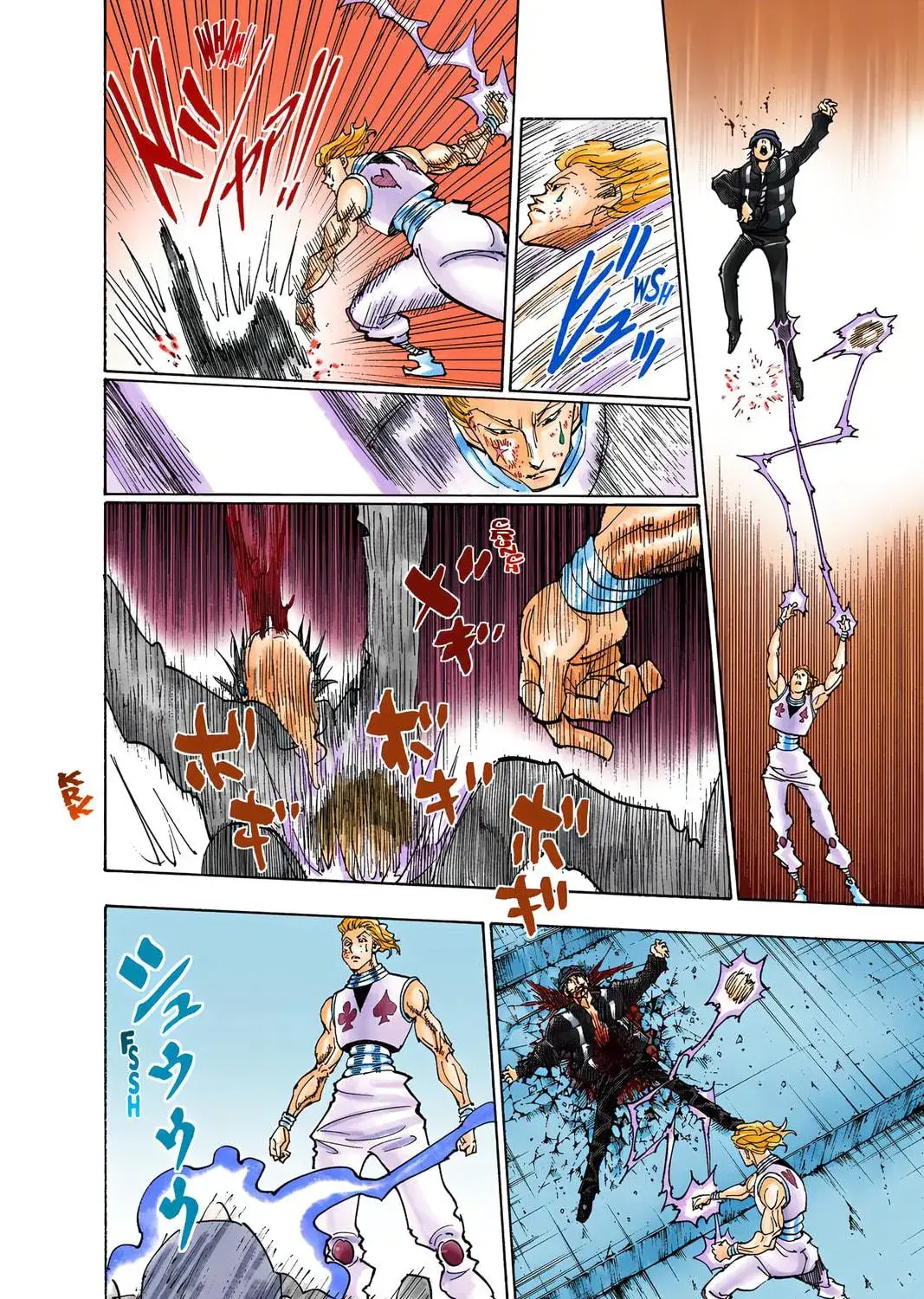 Hunter x Hunter Colored Manga, chapter 354, page 35