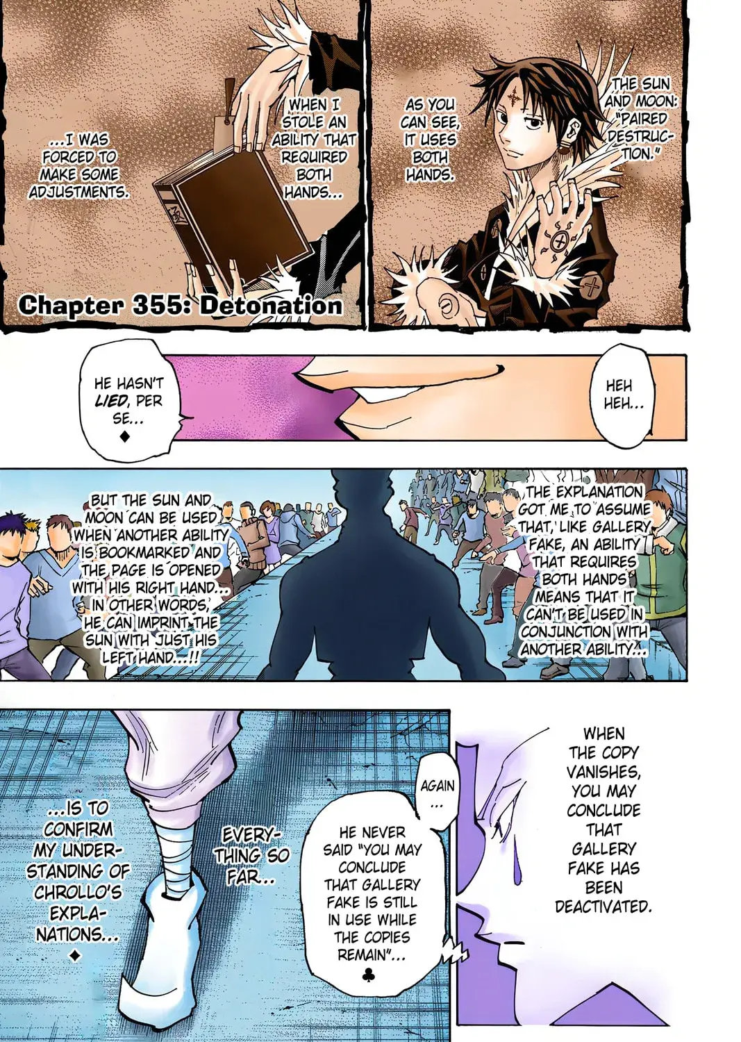Hunter x Hunter Colored Manga, chapter 355, page 1