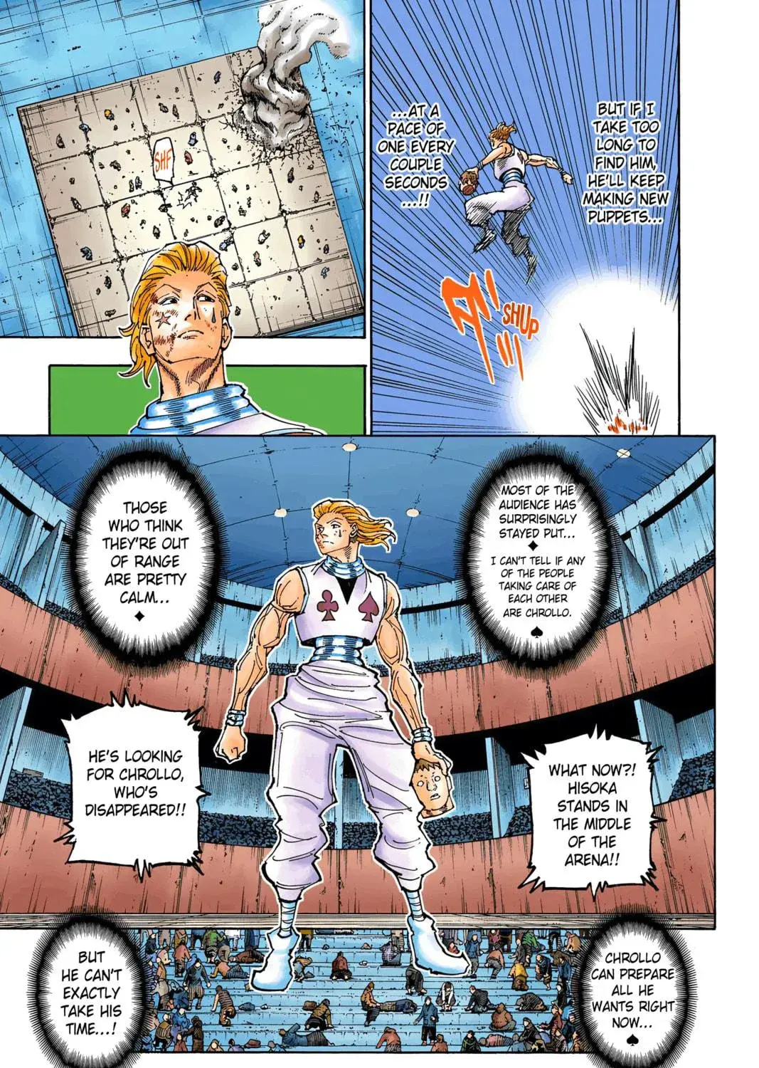 Hunter x Hunter Colored Manga, chapter 355, page 5
