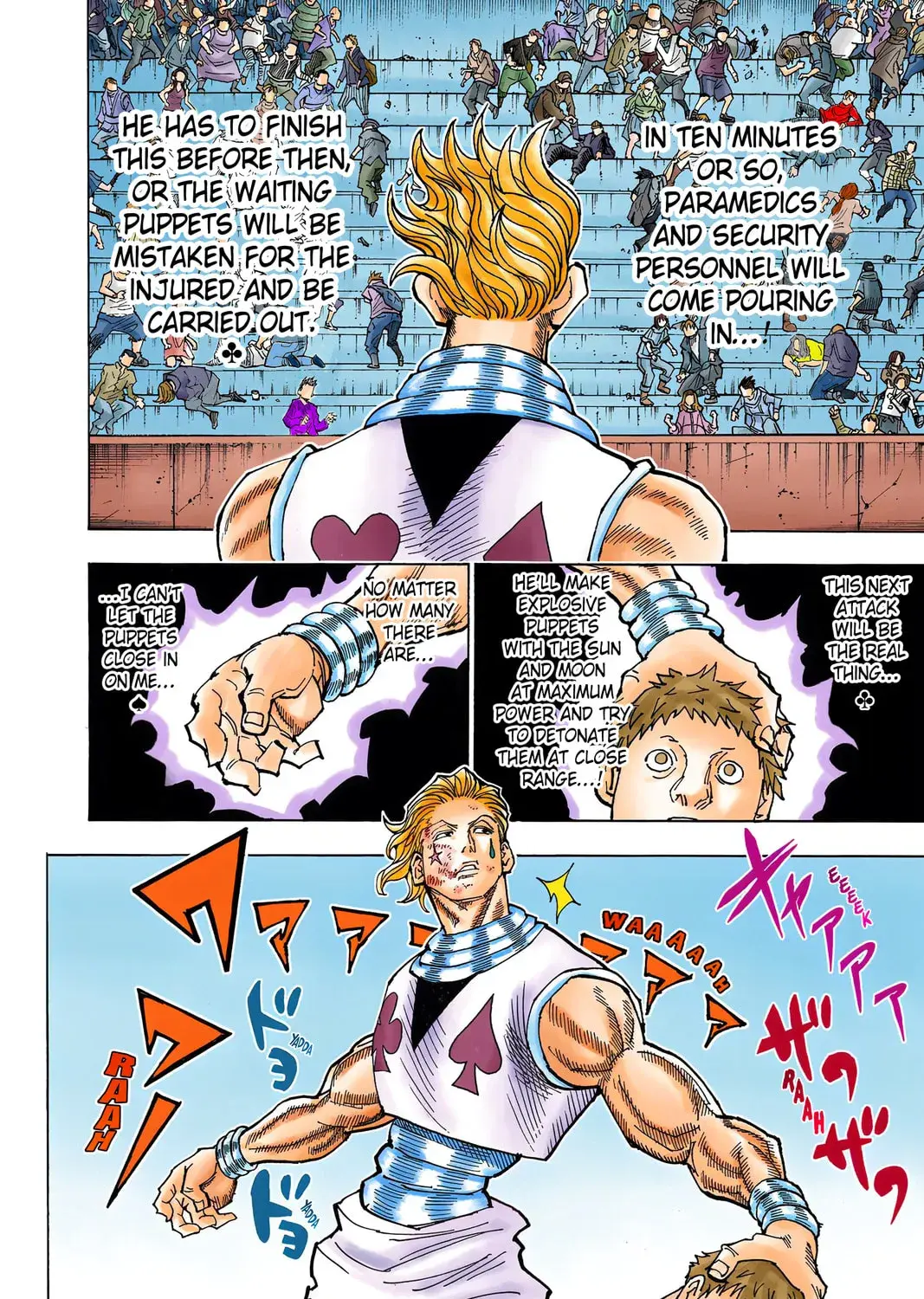 Hunter x Hunter Colored Manga, chapter 355, page 7
