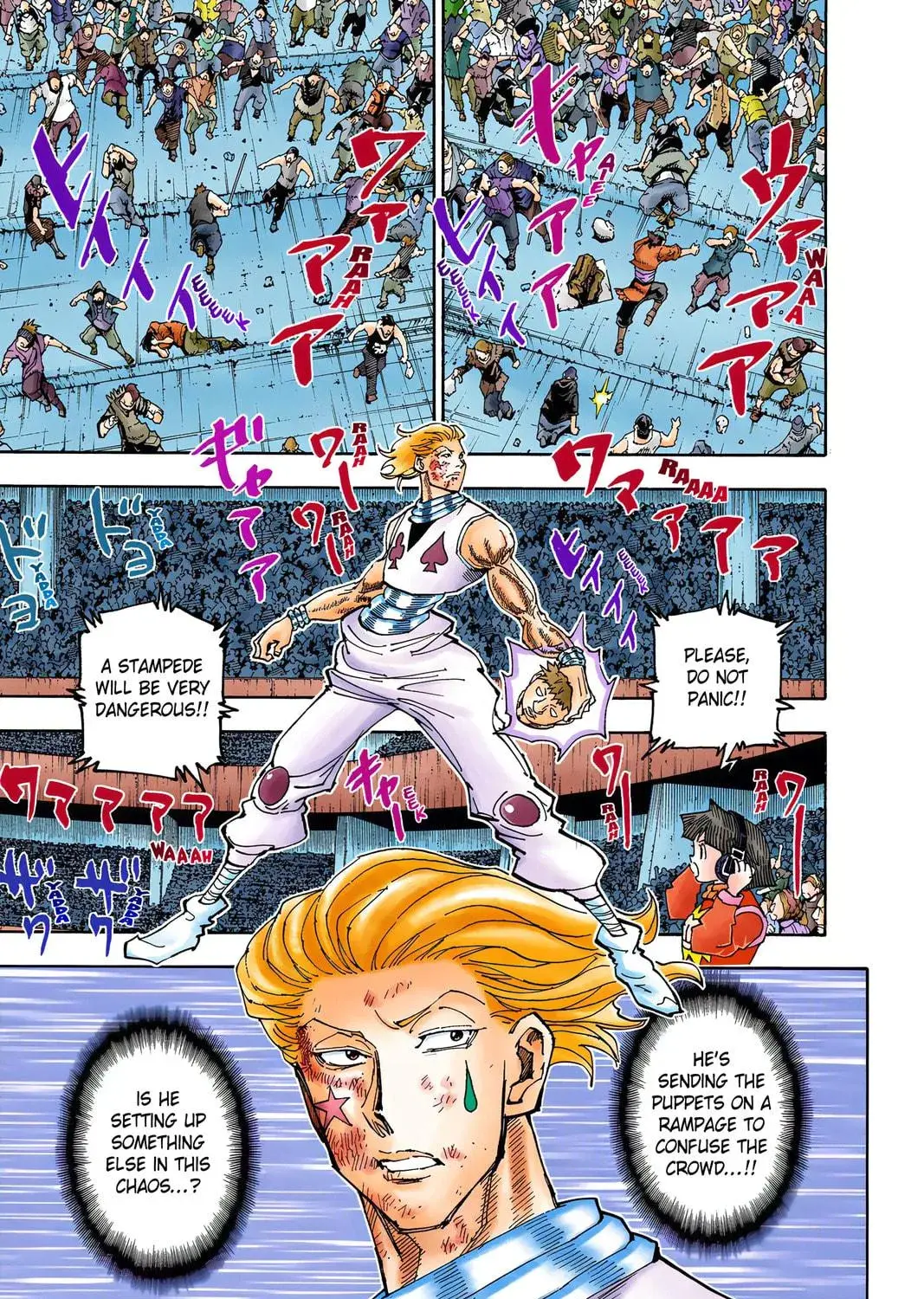 Hunter x Hunter Colored Manga, chapter 355, page 9