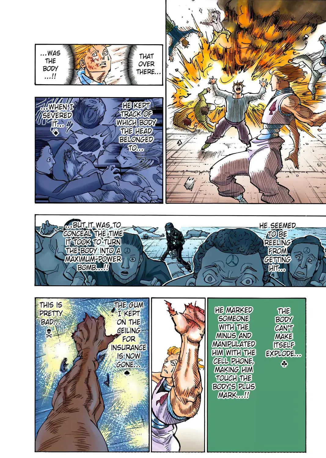 Hunter x Hunter Colored Manga, chapter 356, page 3