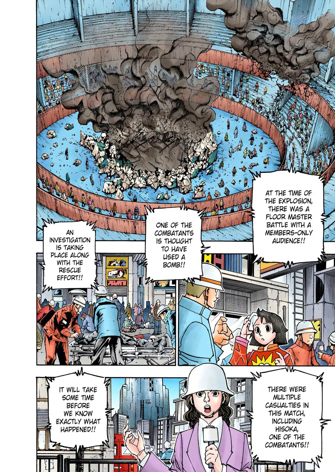 Hunter x Hunter Colored Manga, chapter 357, page 3
