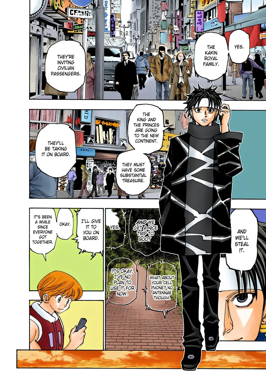Hunter x Hunter Colored Manga, chapter 357, page 31