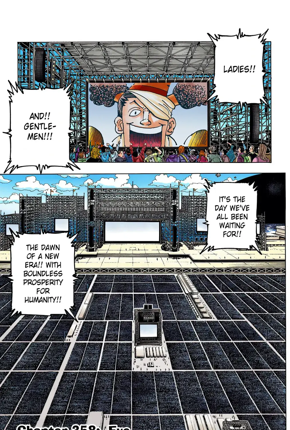 Hunter x Hunter Colored Manga, chapter 358, page 1