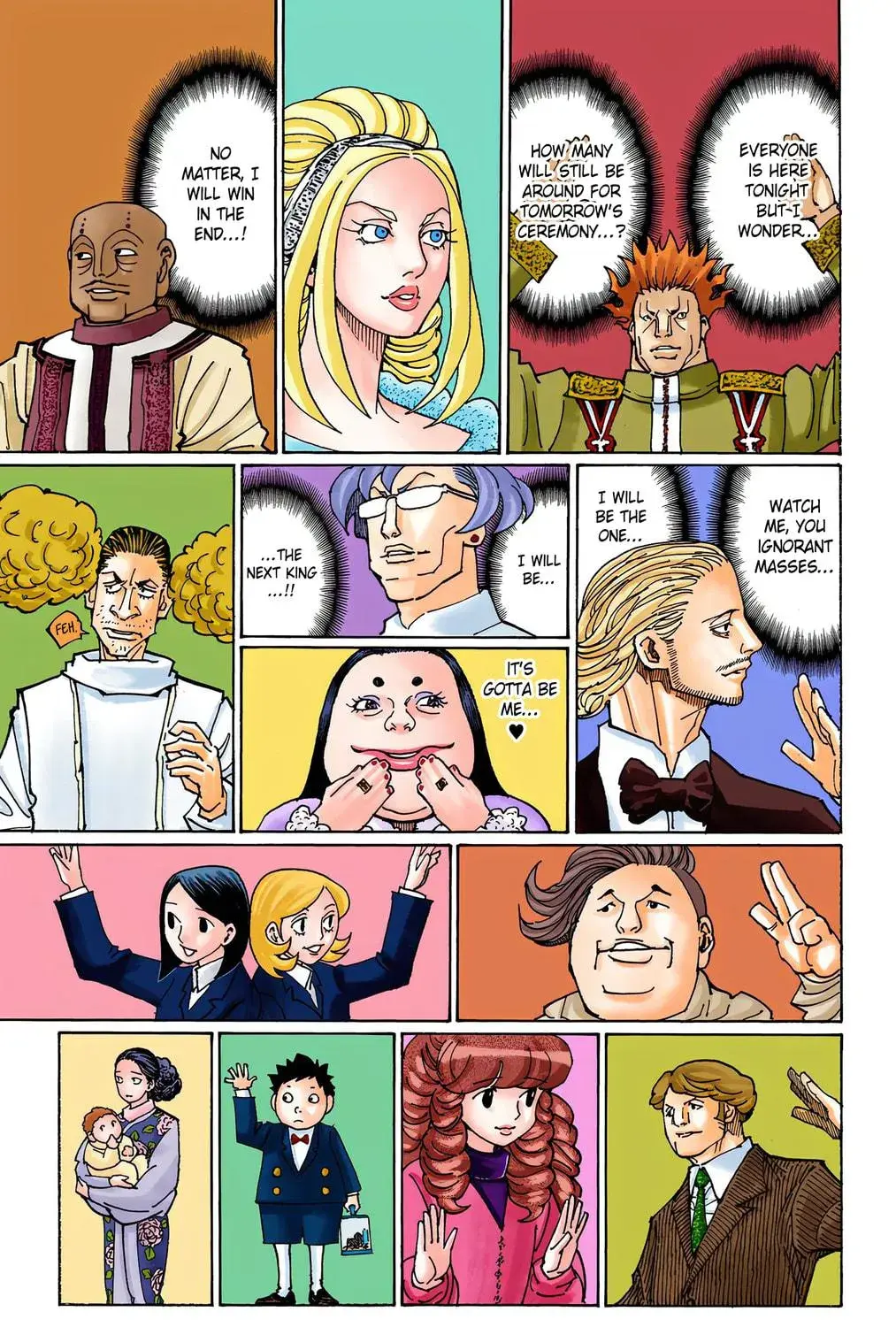 Hunter x Hunter Colored Manga, chapter 358, page 11