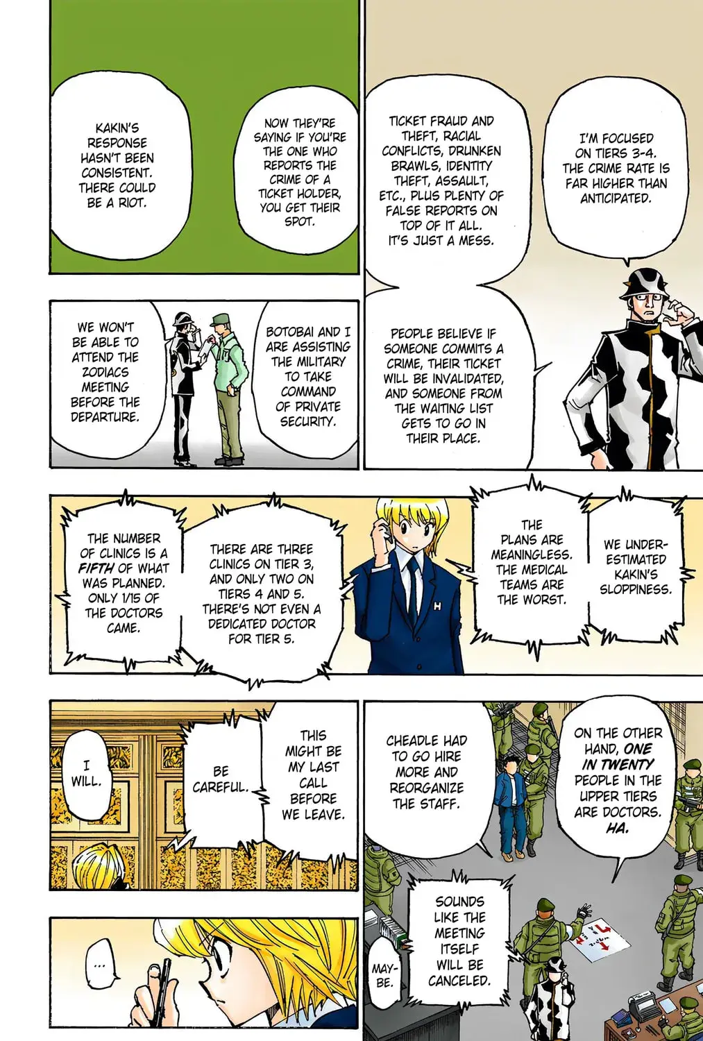 Hunter x Hunter Colored Manga, chapter 358, page 27