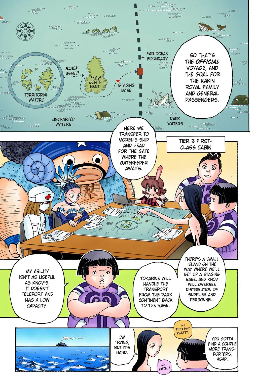 Hunter x Hunter Colored Manga, chapter 359, page 7