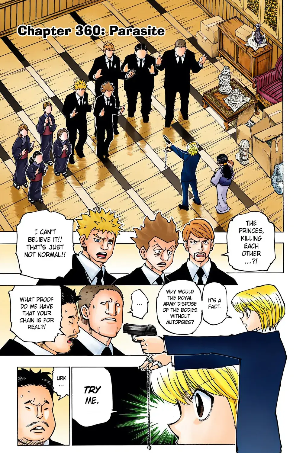 Hunter x Hunter Colored Manga, chapter 360, page 1