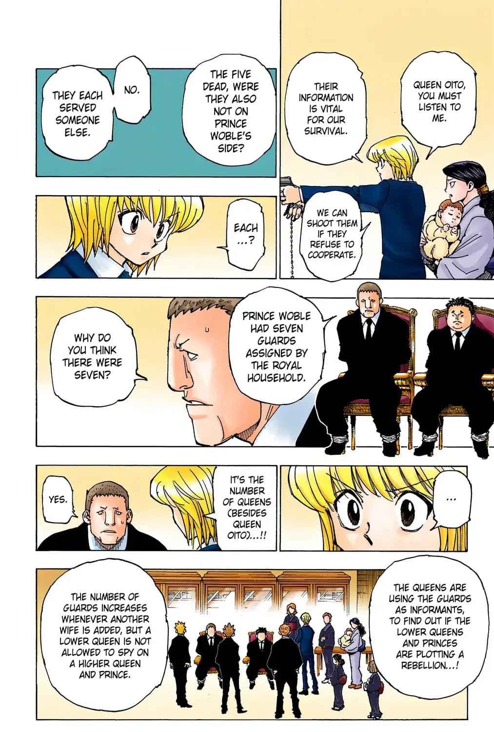 Hunter x Hunter Colored Manga, chapter 360, page 7