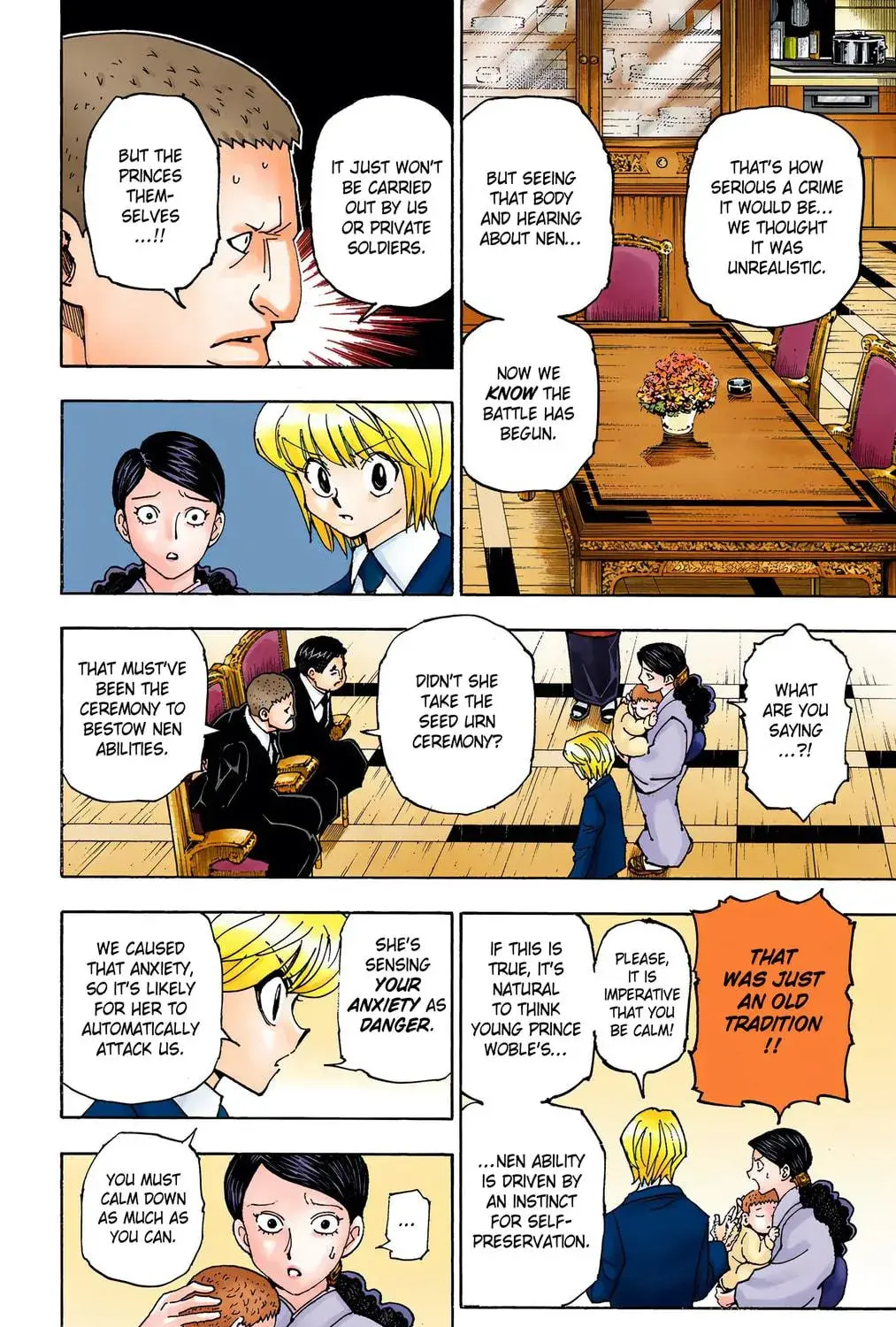 Hunter x Hunter Colored Manga, chapter 360, page 11