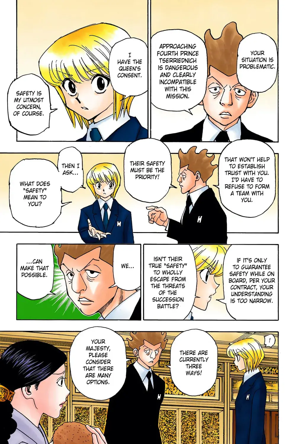 Hunter x Hunter Colored Manga, chapter 360, page 31