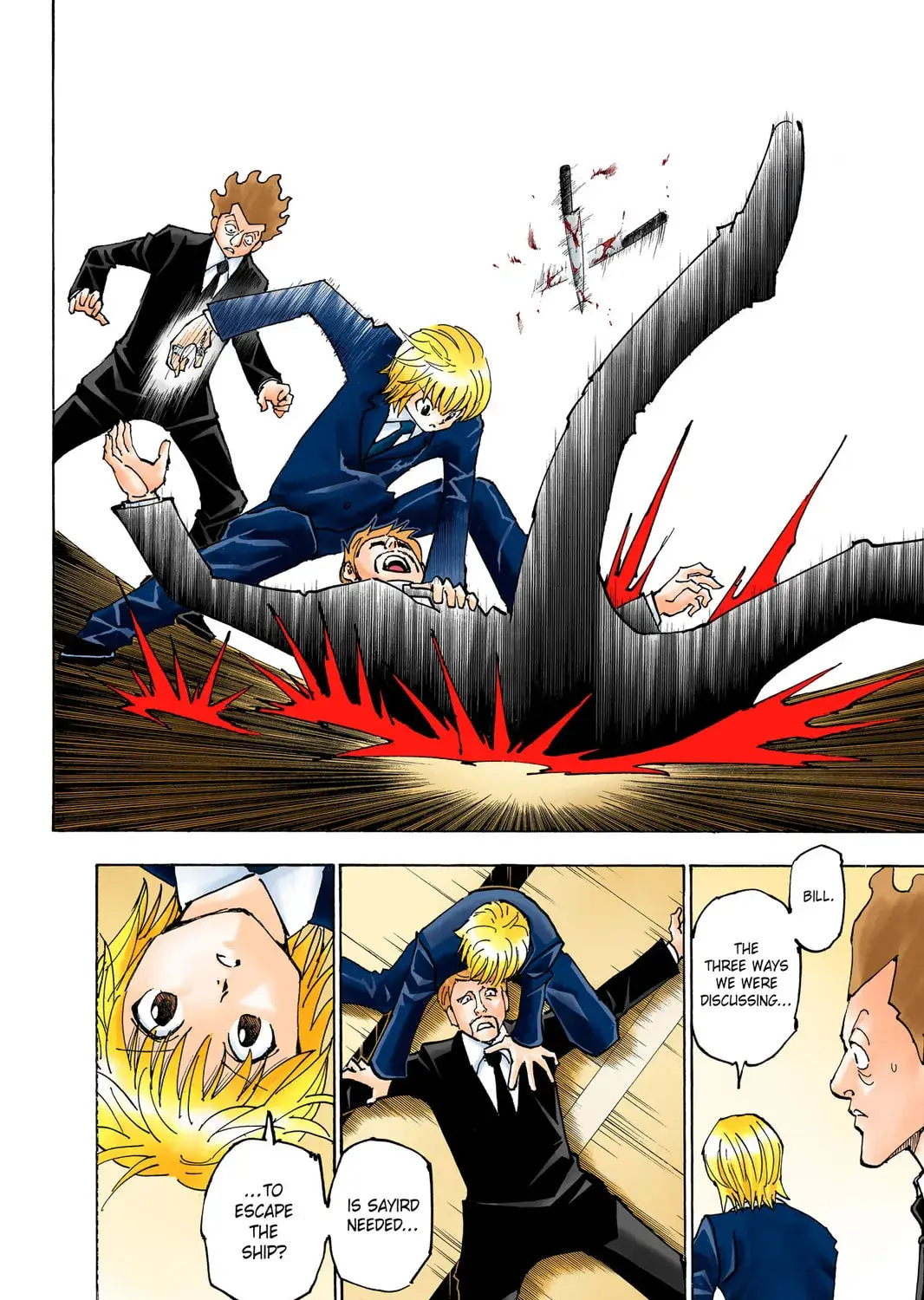 Hunter x Hunter Colored Manga, chapter 361, page 7