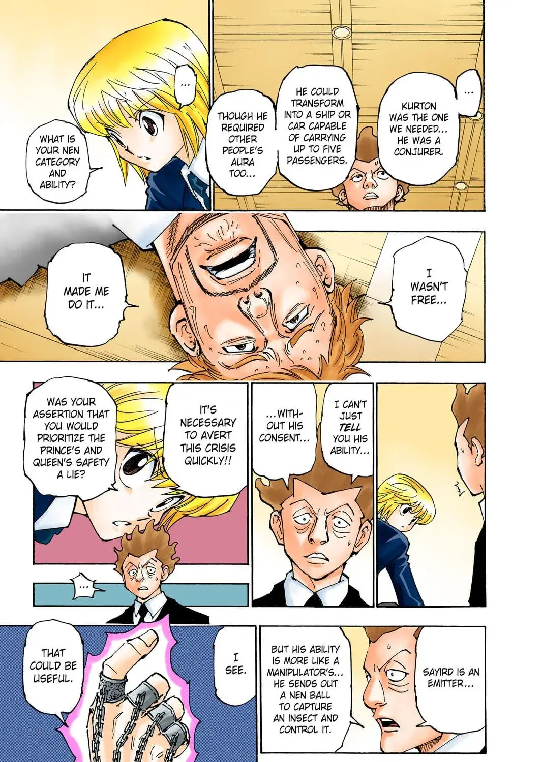 Hunter x Hunter Colored Manga, chapter 361, page 9